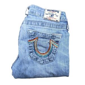 TRUE Religion Jeans Size 25 SKINNY Blue